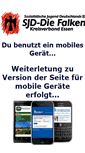 Mobile Screenshot of falken-essen.de