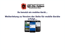 Tablet Screenshot of falken-essen.de